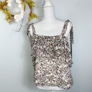 NWT Rebecca Minkoff “Jamie” Ruffled Top